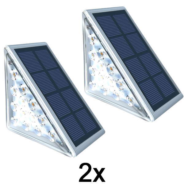 1x Vodotěsná solární lampa (2ks) | LUMOSTEP